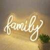 1 Family  Neon Sign