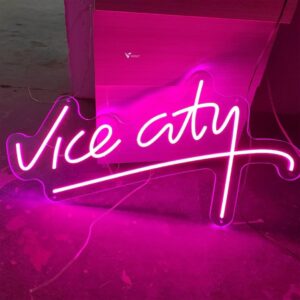 Vice City Neon Sign