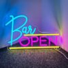Bar Open  Neon Sign