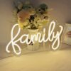 2 Family  Neon Sign