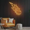 Falling Asteroid Neon Light Falling Asteroid Neon Light