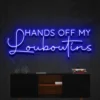 Hands Off My Louboutins Neon Light Hands Off My Louboutins Neon Light