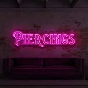 Piercings Neon Light
