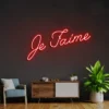 1 Je Faime Neon Light