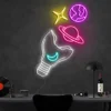 1 Universal Glow Torch Neon Light