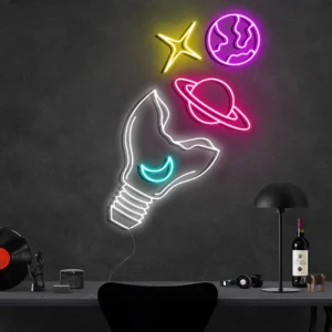 1 Universal Glow Torch Neon Light