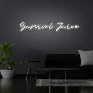 1 Survival Juice Neon Light