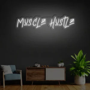 1 Muscle Hustle Neon Light