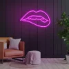 1 Biting Lip Neon Light