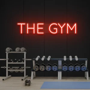 The Gym Neon Light