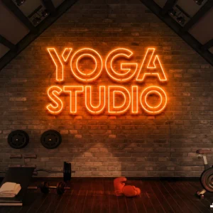 1 Yoga Studio Neon Light