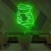 1 Holding Coffee Neon Light
