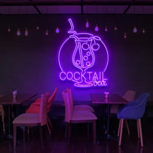 Cocktail Bar Neon Light