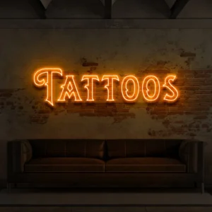 Tattoos Neon Light