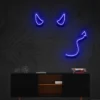 1 Devil Horns And Tail Neon Light