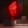 1 Illuminated Hand Gesture Neon Light