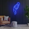 Lone Astronaut Neon Light