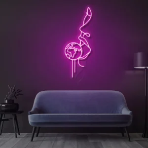 1 Swallowing Earth Neon Light