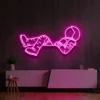 2 Laying Astronaut Neon Light