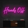 2 Hands Off Neon Light