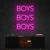 2 Boys Boys Boys Neon Light