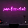 2 Pop-Fizz-Clink Neon Light