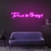 2 Time To Beast Neon Light