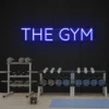 2 The Gym Neon Light