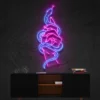 2 Viper In Hand Neon Light