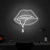 2 Watery Lips Neon Light