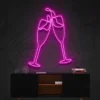 2 Glass Cheers Neon Light