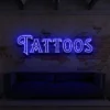 2 Tattoos Neon Light