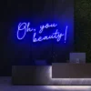 2 Oh, You Beauty Neon Light