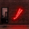2 Hair Straightener Neon Light