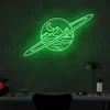 2 Saturn Neon Light