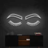 3 Closed Eyebrows Neon Light