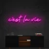 3 C'est La Vie Neon Light