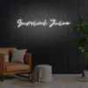 3 Survival Juice Neon Light