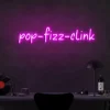 3 Pop-Fizz-Clink Neon Light