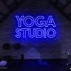 3 Yoga Studio Neon Light
