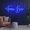 3 Free Beer Neon Light