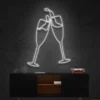 3 Glass Cheers Neon Light