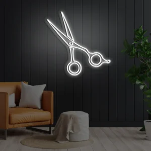 Scissors Neon Light