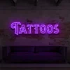 3 Tattoos Neon Light