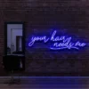 3 Your Hair Needs Me Neon Light