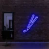3 Hair Straightener Neon Light