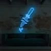 3 Bloody Knife Neon Light