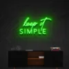 4 Keep It Simple Neon Light