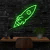 4 Spaceship Neon Light