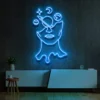 4 Half Universe Face Neon Light